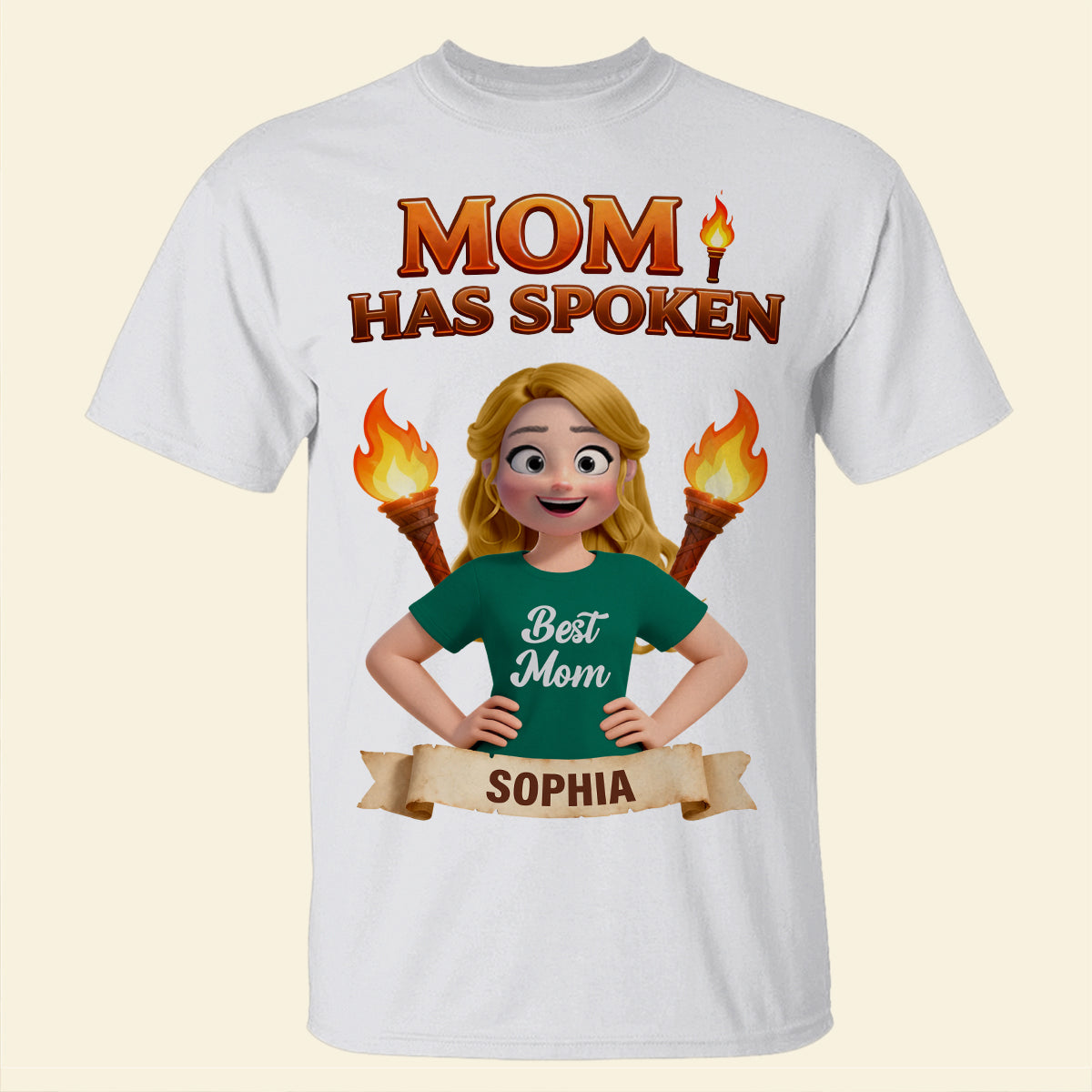 Mom Has Spoken Shirt - Personalized Gifts For Mom 04hutn230226