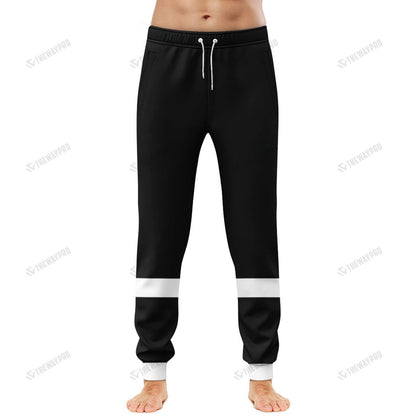 Mighty Morphin Alien Rangers Black Aquitar Ranger Custom Sweatpants
