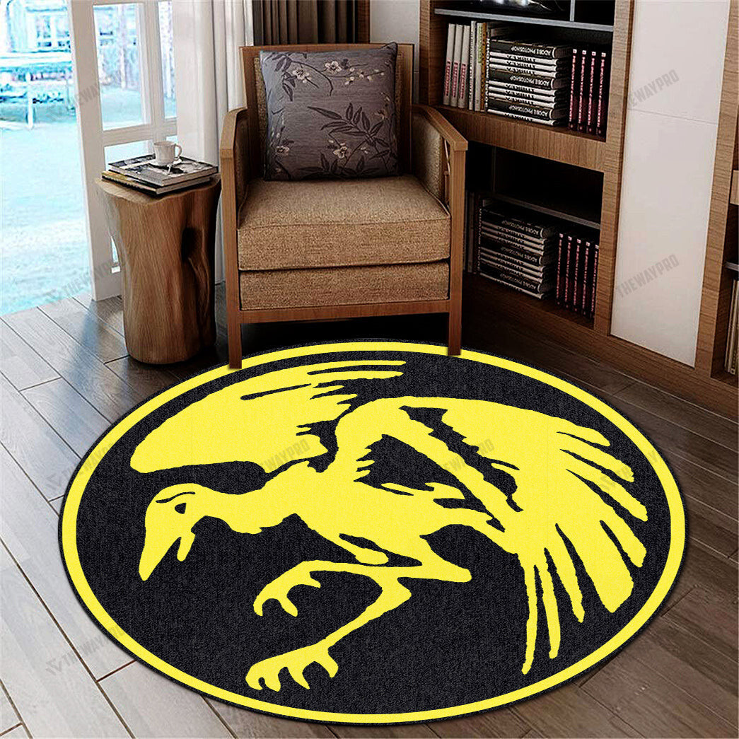 Mighty Morphin Power Rangers The Crane Custom Round Carpet