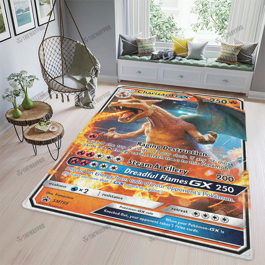 Charizard GX Custom Rug