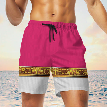 Pink Power Rangers Zeo Custom Men Shorts