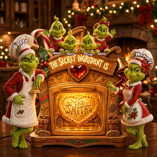 Christmas Baking Family Acrylic Light Box - Personalized Gifts For Family 04palu040926