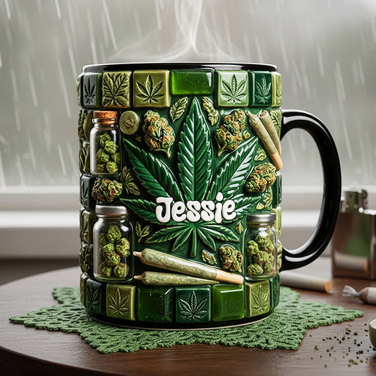 Canabis Coffee Mug - Personalized Gifts For Stoner 01tota090126
