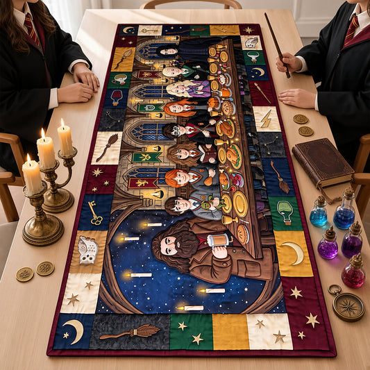 Warming Meal Of The Fantasy World Quilted Table Runner - Personalized Gifts 02nadt120826