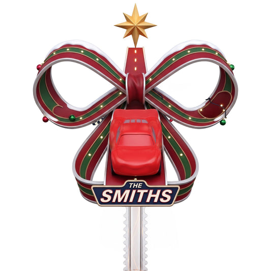 Childhood Cartoon Ribbon Tree Topper - Personalized Gifts For Christmas Acrylic Tree Topper 07HALU290826