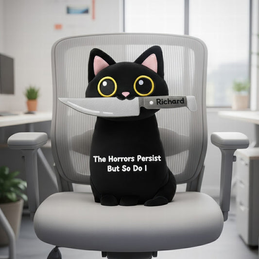 Black Cat Custom Shape Pillow - Personalized Gifts For Coworker 02huqn151125
