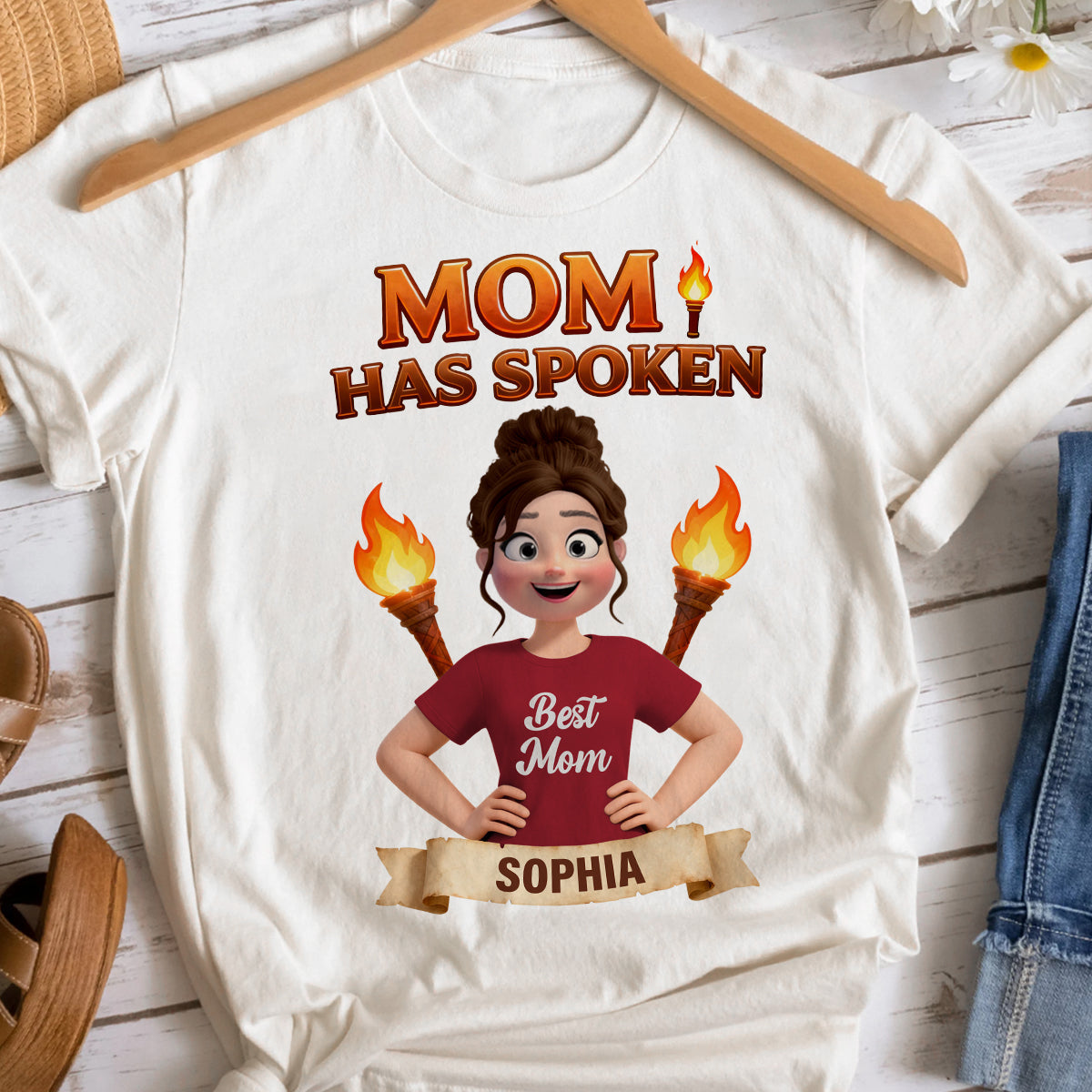 Mom Has Spoken Shirt - Personalized Gifts For Mom 04hutn230226