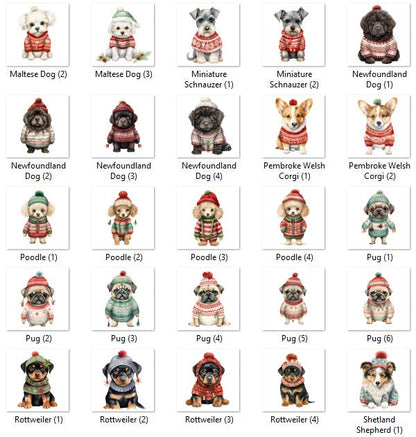 Personalized Pup In Ugly Sweater Custom Soft Blanket