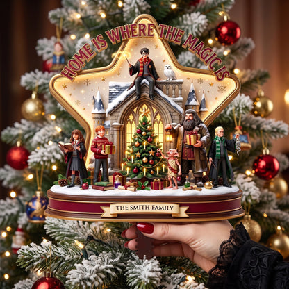 Fantastical World Christmas Tree Topper - Personalized Christmas Gifts For Family 04toqn170826