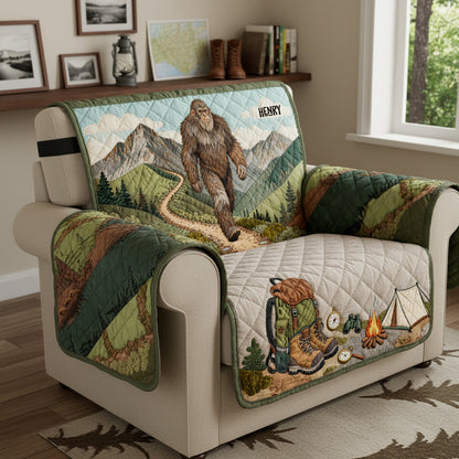 Hiking Quilted Sofa Cover - Personalized Gifts For Camping Lovers 01kita280126