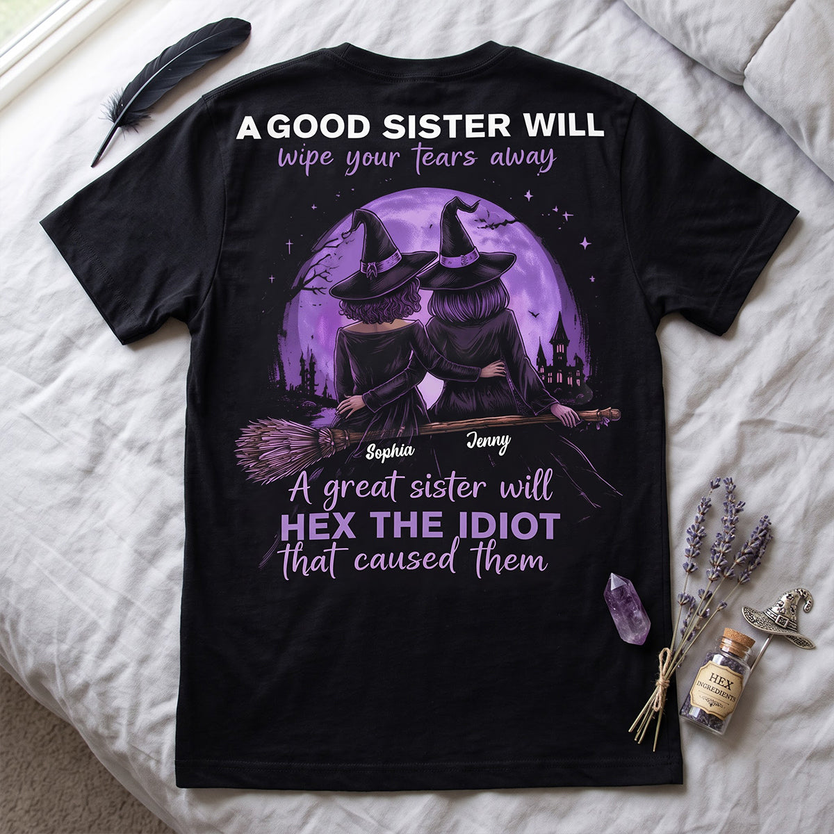 Witchy Gang 2D Shirt - Personalized Gifts For Witch Sisters 03qhtn290726