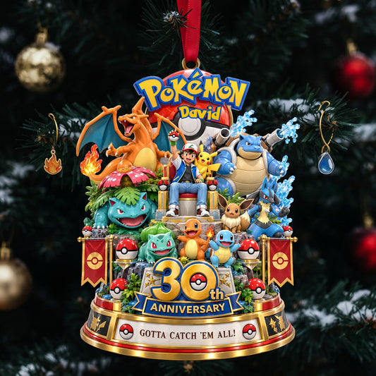 30th Anniversary Creature Ornament - Personalized Christmas Gifts 02ohlu090926