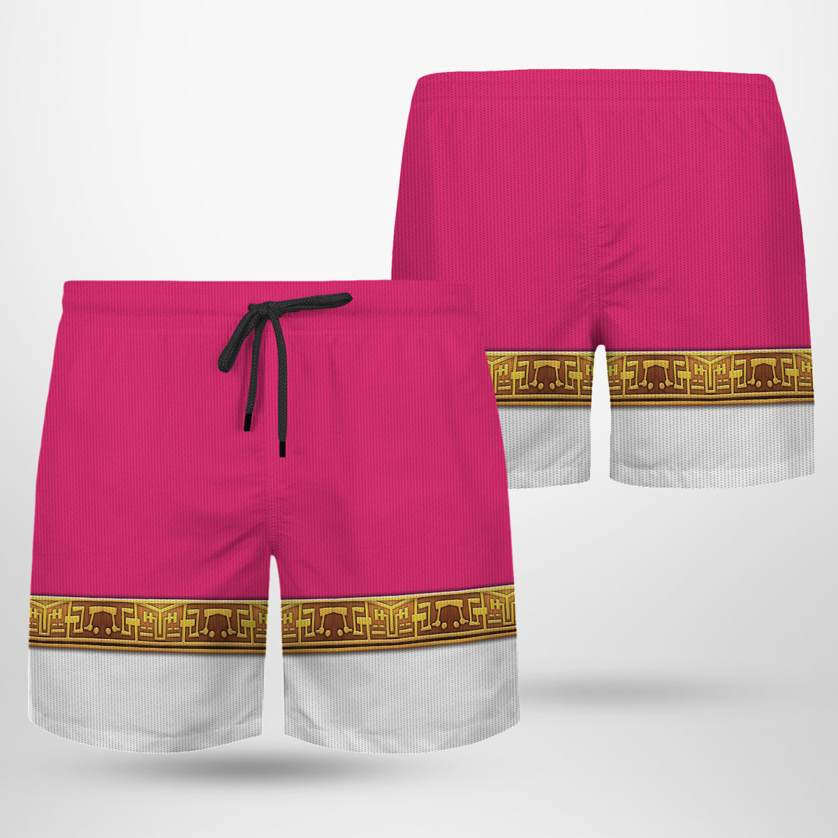Pink Power Rangers Zeo Custom Men Shorts