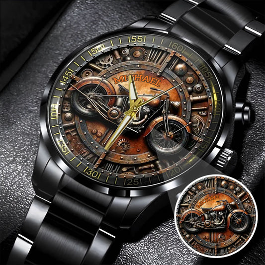 Vintage Motorcycle Limited Edition Watch – Biker Gear Timepiece