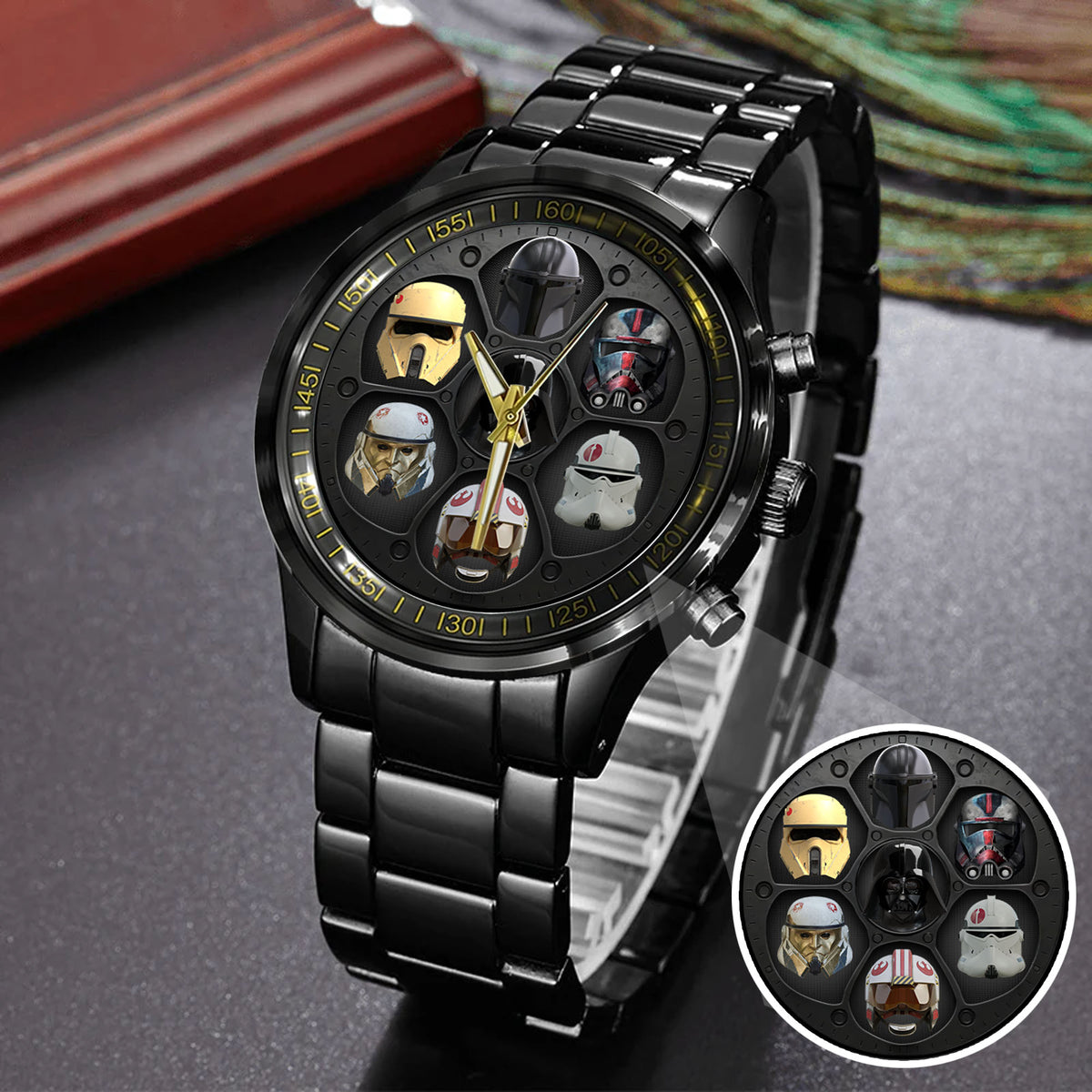 Movie Star Wars Stormtroopers Helmet Personalized Watch