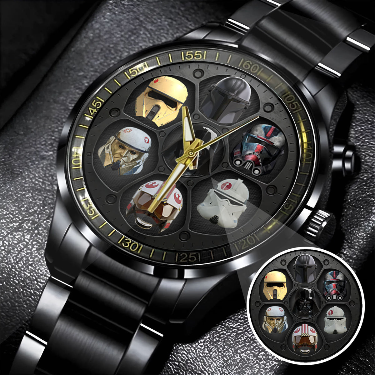 Movie Star Wars Stormtroopers Helmet Personalized Watch