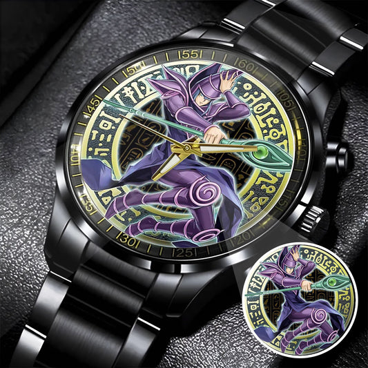 Anime YGO Dark Magician Watch Dial – Limited Art Design