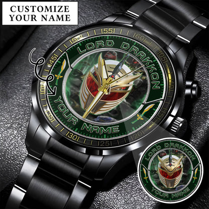 Power Rangers Lord Drakkon Helmet Custom Name Watch