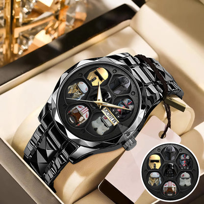 Movie Star Wars Stormtroopers Helmet Personalized Watch
