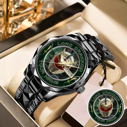 Power Rangers Lord Drakkon Helmet Custom Name Watch