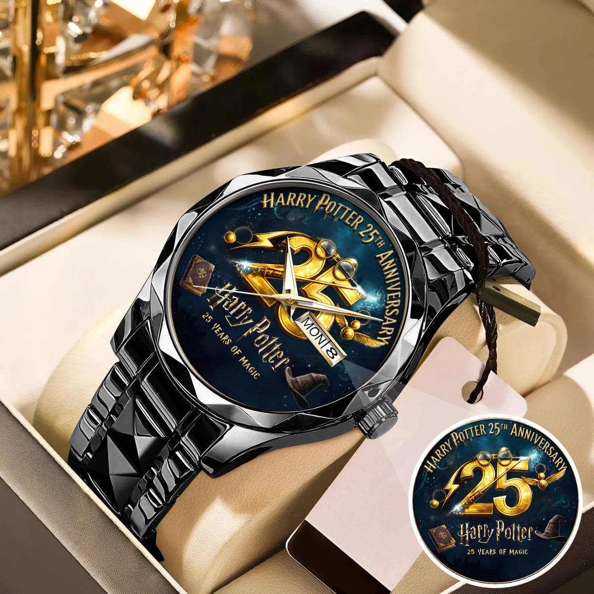 Harry Potter 25th Anniversary Steel Watch