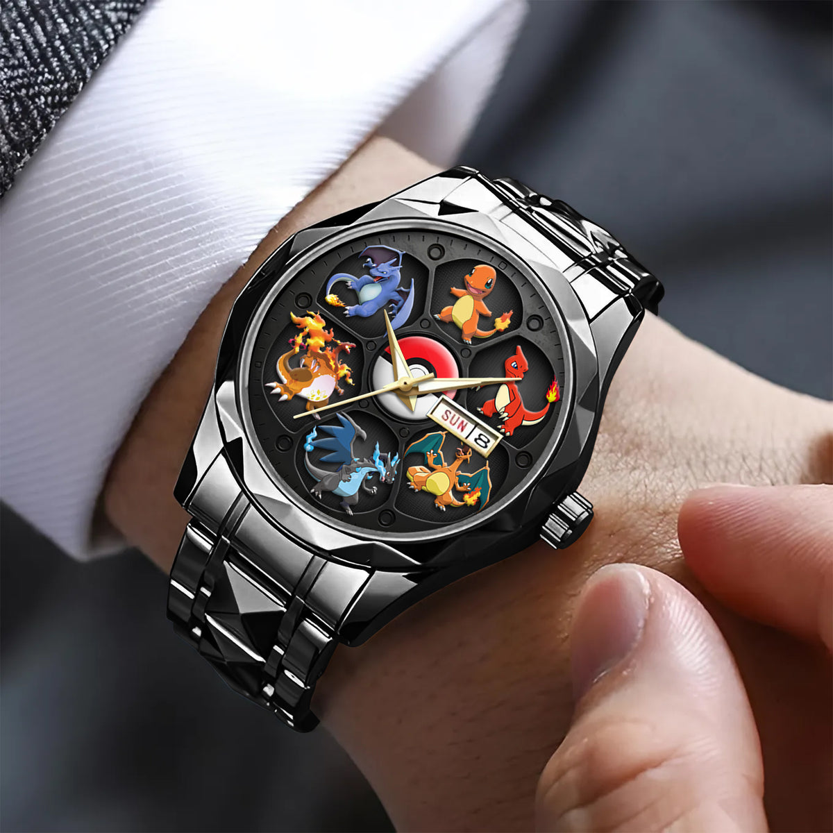 Personalized Charizard Evolutions Watch