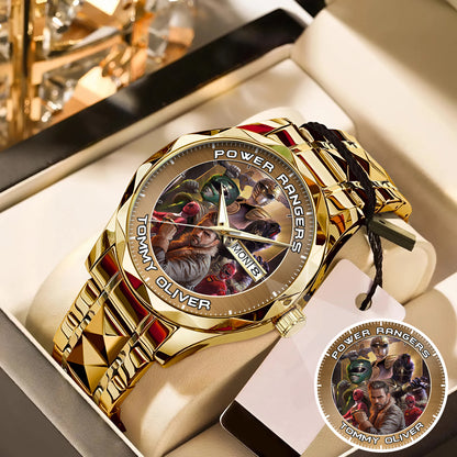 Legendary Tommy Oliver Rangers Art JDF Merories Custom Watch