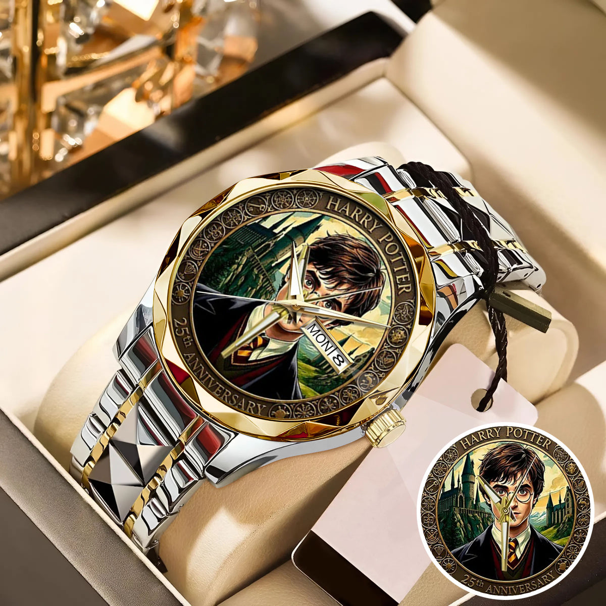 Harry Potter 25th Anniversary Stainless Steel Watch