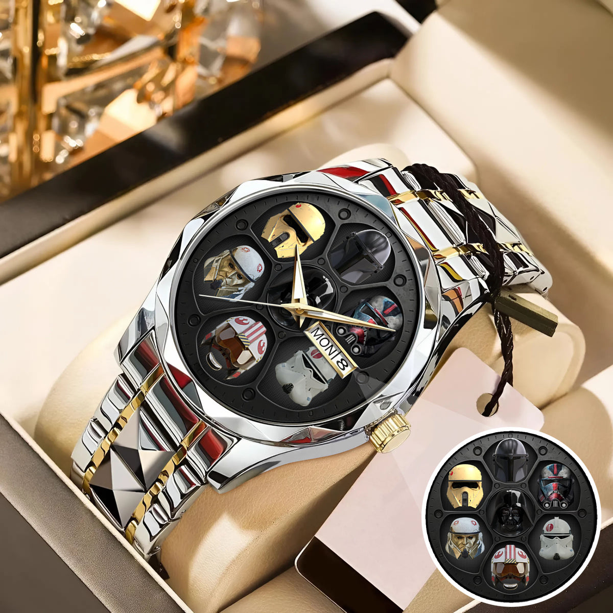 Movie Star Wars Stormtroopers Helmet Personalized Watch