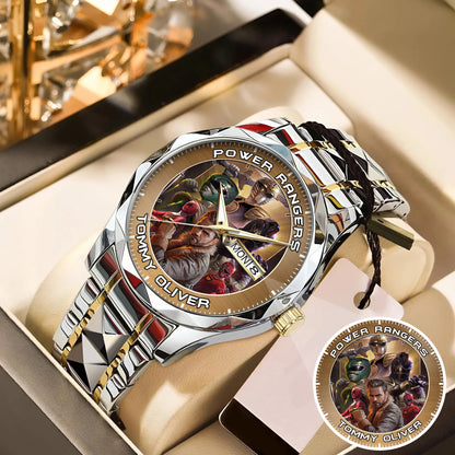 Legendary Tommy Oliver Rangers Art JDF Merories Custom Watch