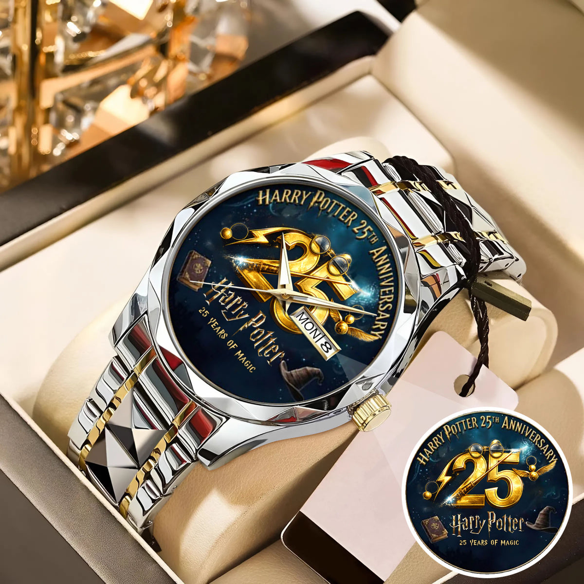 Harry Potter 25th Anniversary Steel Watch