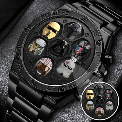 Movie Star Wars Stormtroopers Helmet Personalized Watch