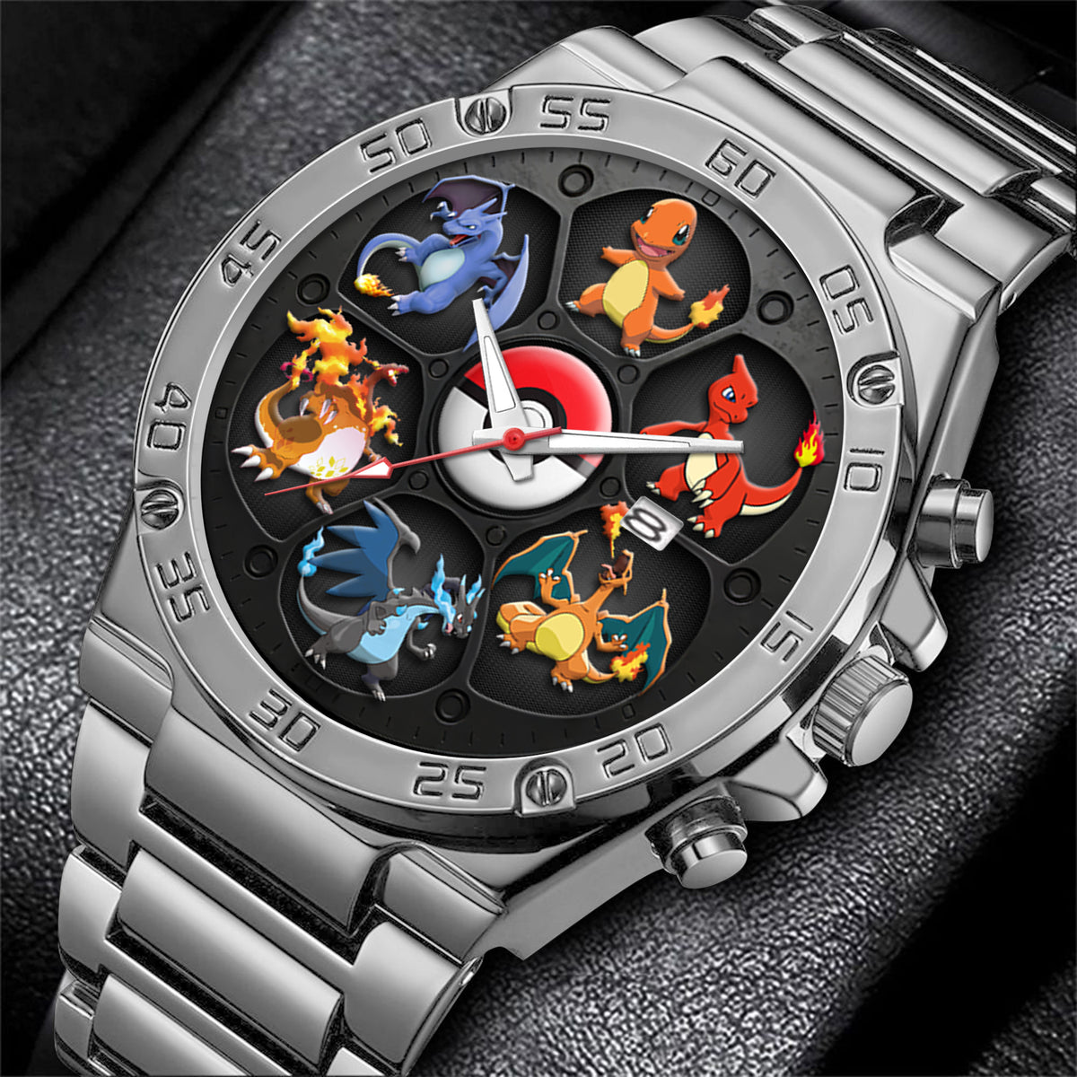 Personalized Charizard Evolutions Watch