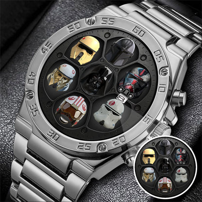Movie Star Wars Stormtroopers Helmet Personalized Watch