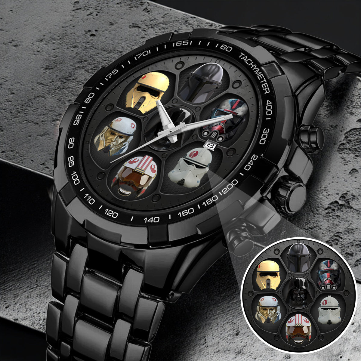 Movie Star Wars Stormtroopers Helmet Personalized Watch