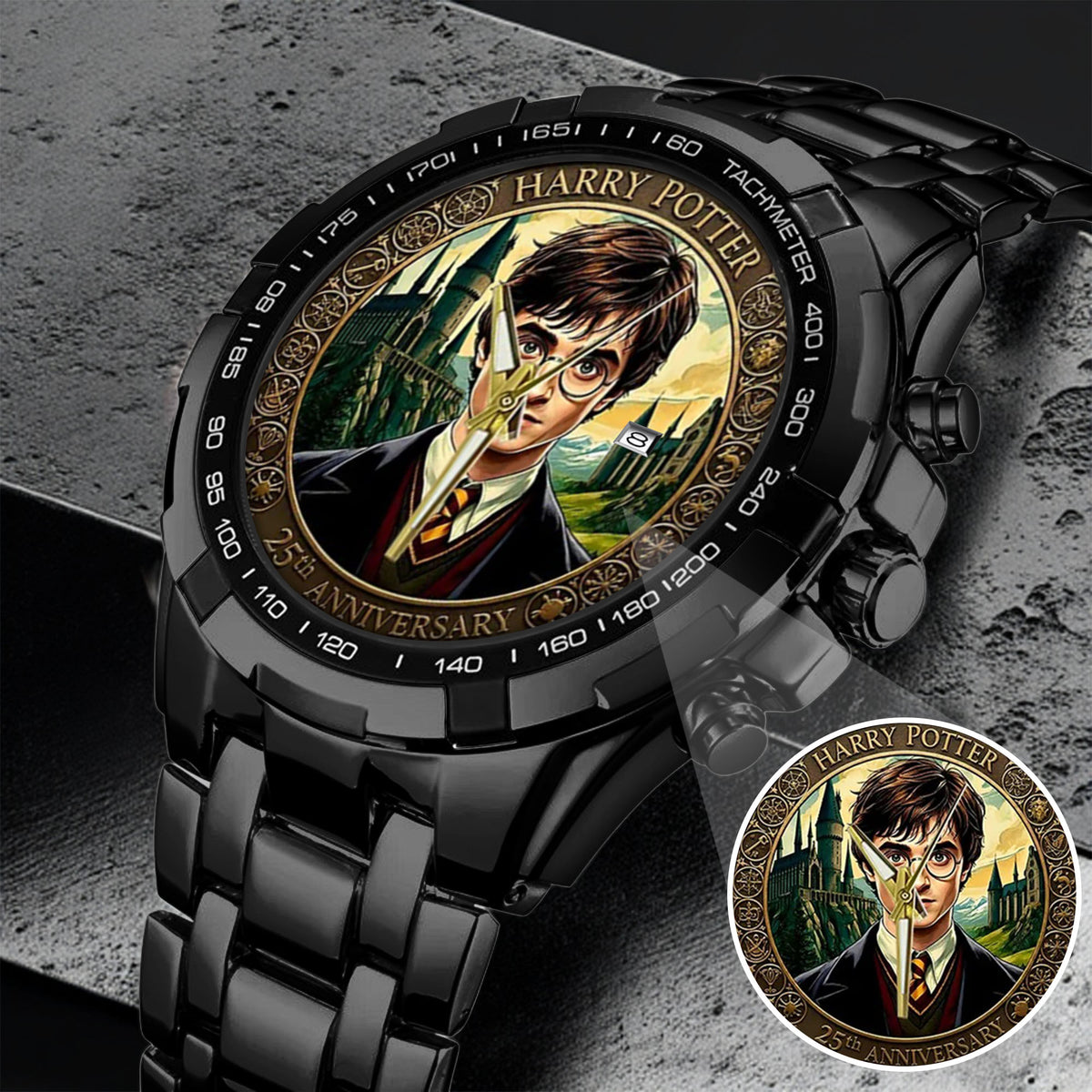 Harry Potter 25th Anniversary Stainless Steel Watch