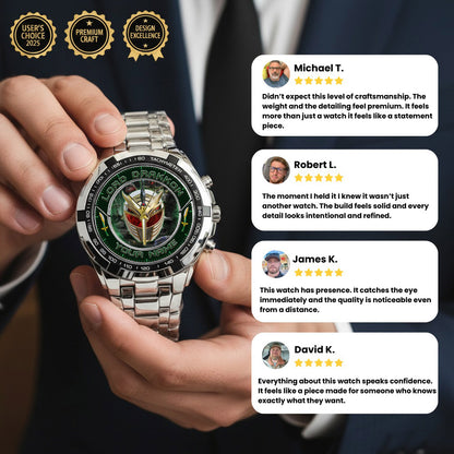 Power Rangers Lord Drakkon Helmet Custom Name Watch