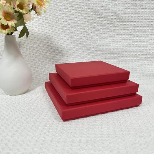 (GDK) Acrylic Plaque - Red Add-On Gift Box Service