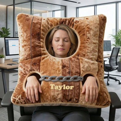 Office Worker Fun Pillory Pillow, Personalized Gifts For Coworker 02qhti131225