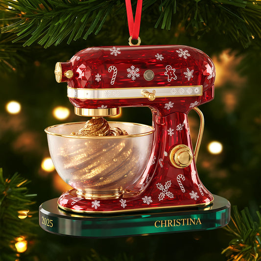 Baking Mixer Ornament - Personalized Gifts For Baking Lovers 04pgti041025