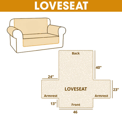 Hiking Quilted Sofa Cover - Personalized Gifts For Camping Lovers 01kita280126