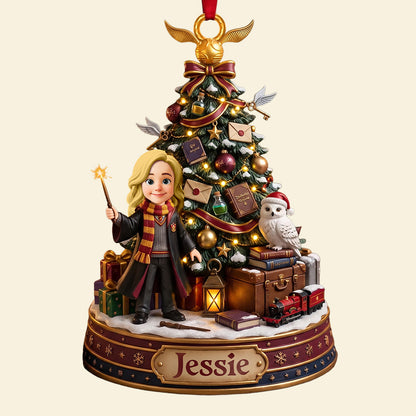 Enchanted Academy Acrylic Ornament - Personalized Gift For Fantasy Lovers 05TOTA050826